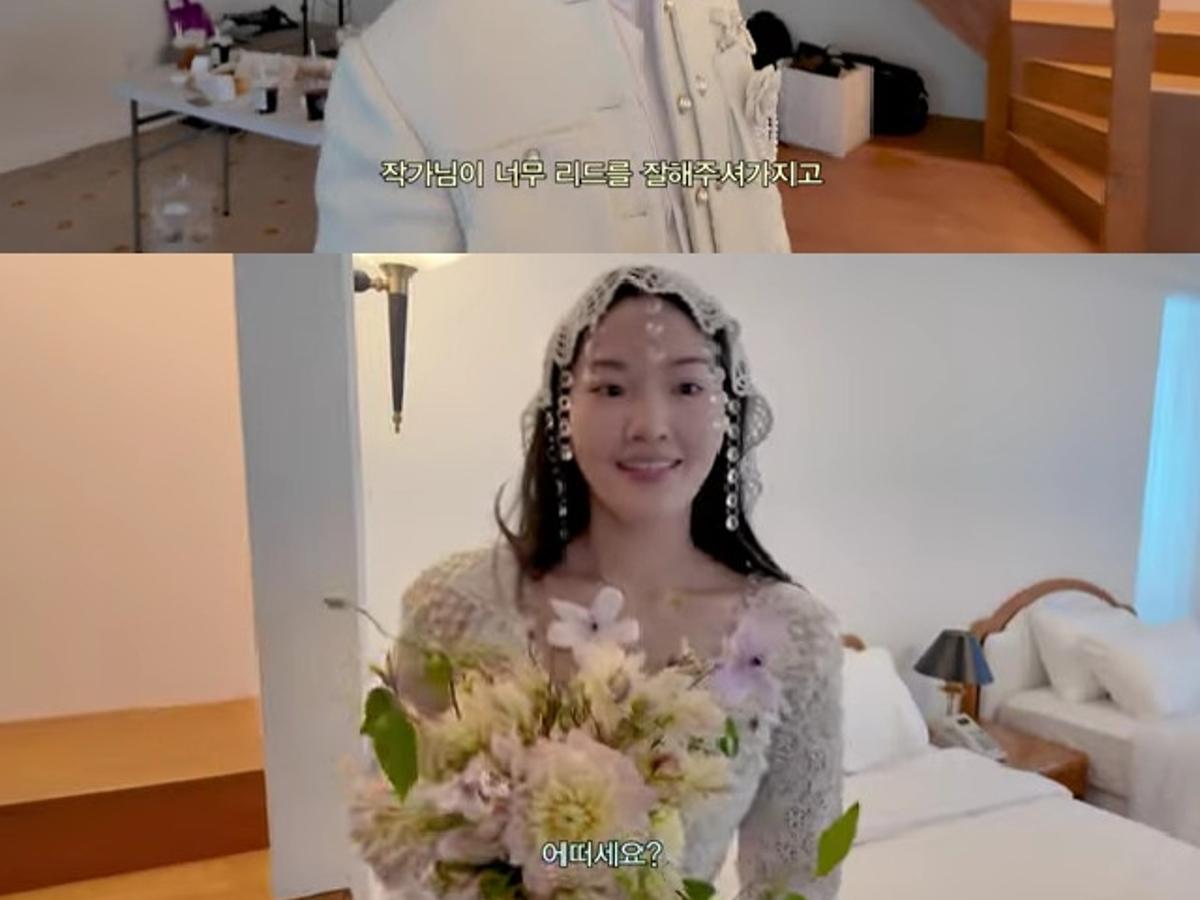 류이서, 유산 아픔 딛고 리마인드 웨딩..전진 "고맙고 미안해 울컥"