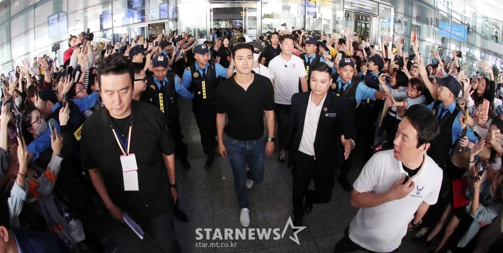 [★포토]슈퍼주니어 '어마어마한 인기'