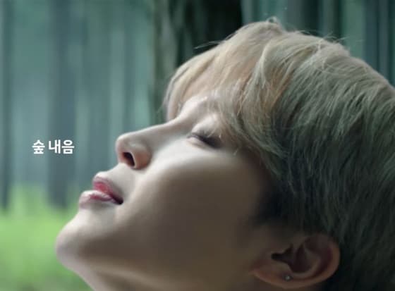 방탄소년단 지민, 현대차 티저 속 신비로운 '숲의 정령' 비주얼.."이것이 힐링이다"