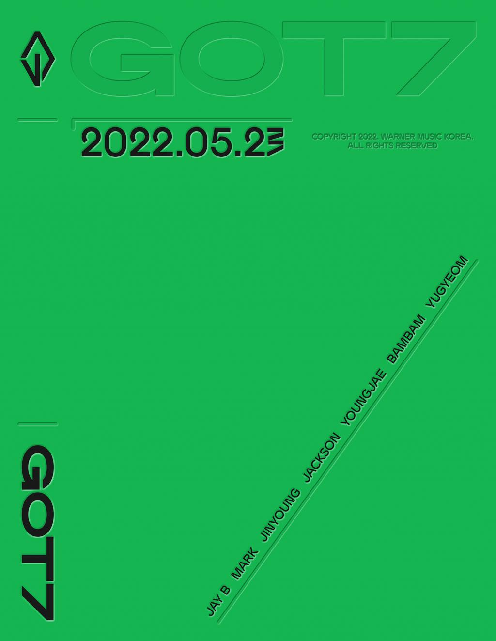 갓세븐(GOT7), 23일 컴백 확정..새 미니앨범 'GOT7' 발표