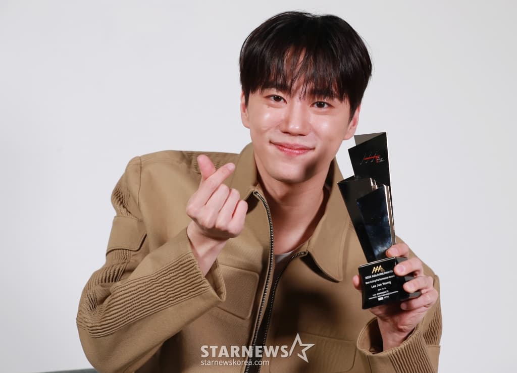 이준영 "'2023 AAA'까지 3년 연속 수상, 내게 좋은 자극제" [인터뷰①]