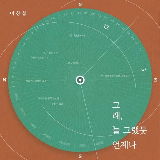 비투비 이창섭 '그래, 늘 그랬듯 언제나' 발매..단독 작사 참여