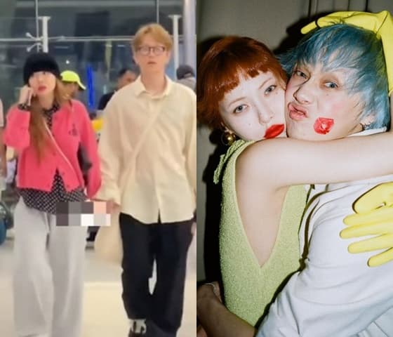 현아, '♥예비신랑 용준형'에 예의 맞나..'던과 키스 럽스타' 버젓이[스타이슈]