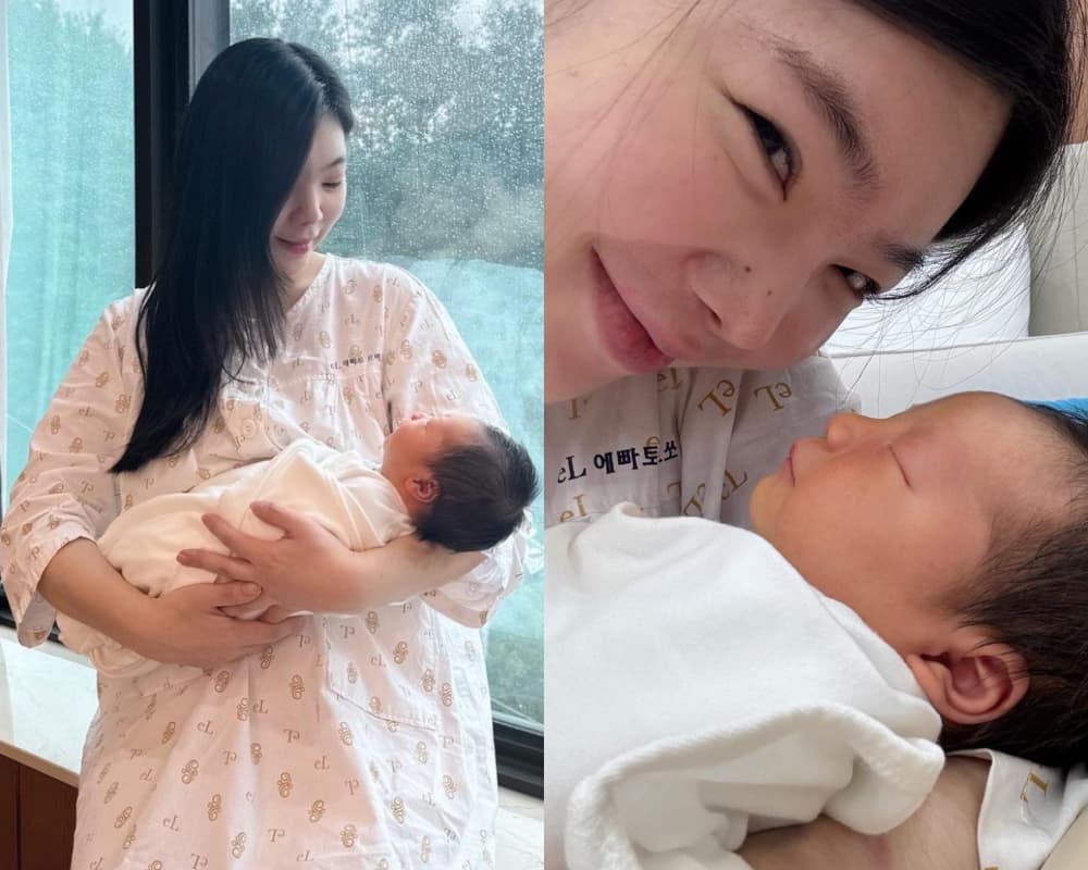 '윤남기♥' 이다은, 4kg 우량아 子 안고 흐뭇+걱정 "황달 지나가길"
