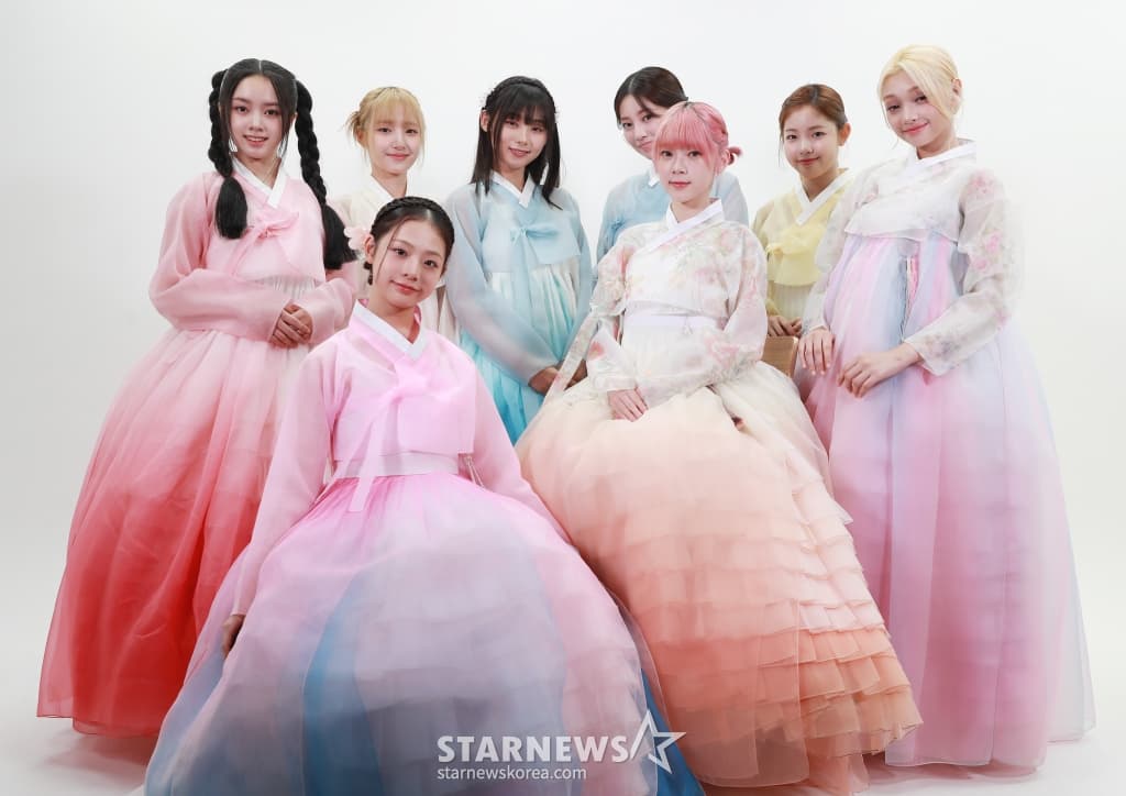 유니스 "한 세대 대표하는 아이콘 됐으면..2024년=우리의 해" [한복 인터뷰③]