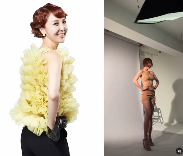 홀딱 벗은줄..최은경, 파격 누드 뺨치는 바디라인 "열심히 살자"