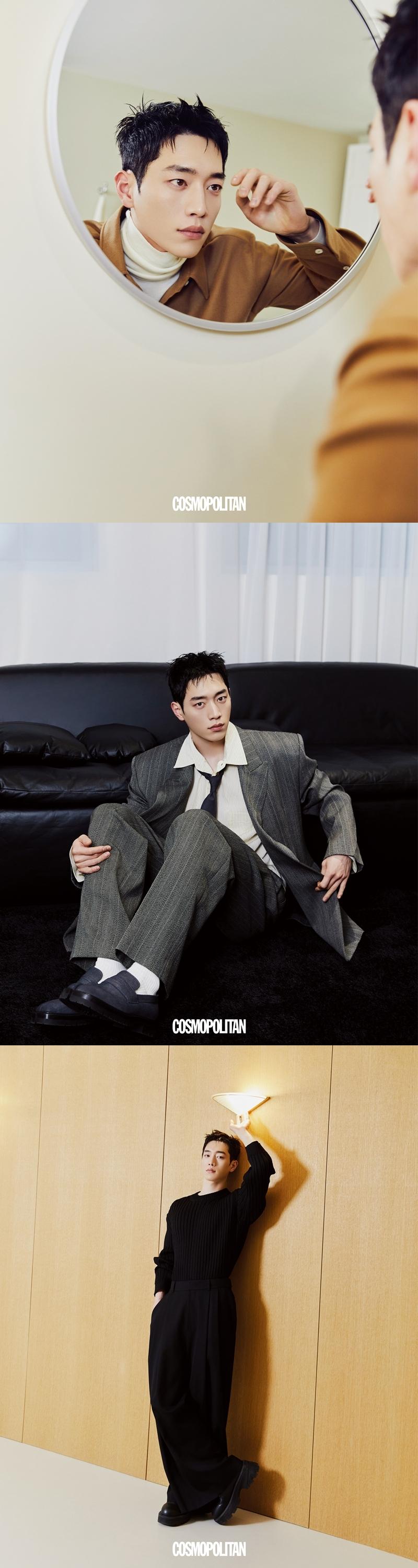 "촬영장 그리웠다"..서강준, 물오른 미모로 완성한 美친 슈트핏 [화보]