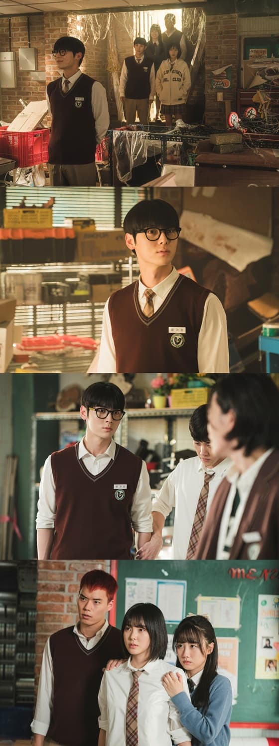 황민현 제대로 일냈다..티빙 1위 '스터디그룹', 완전체 그룹실 입성