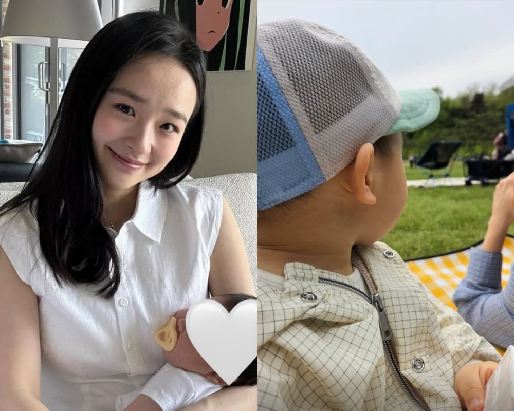 손연재, '볼 빵빵' 아들과 보낸 긴 연휴.."수고하셨습니다"