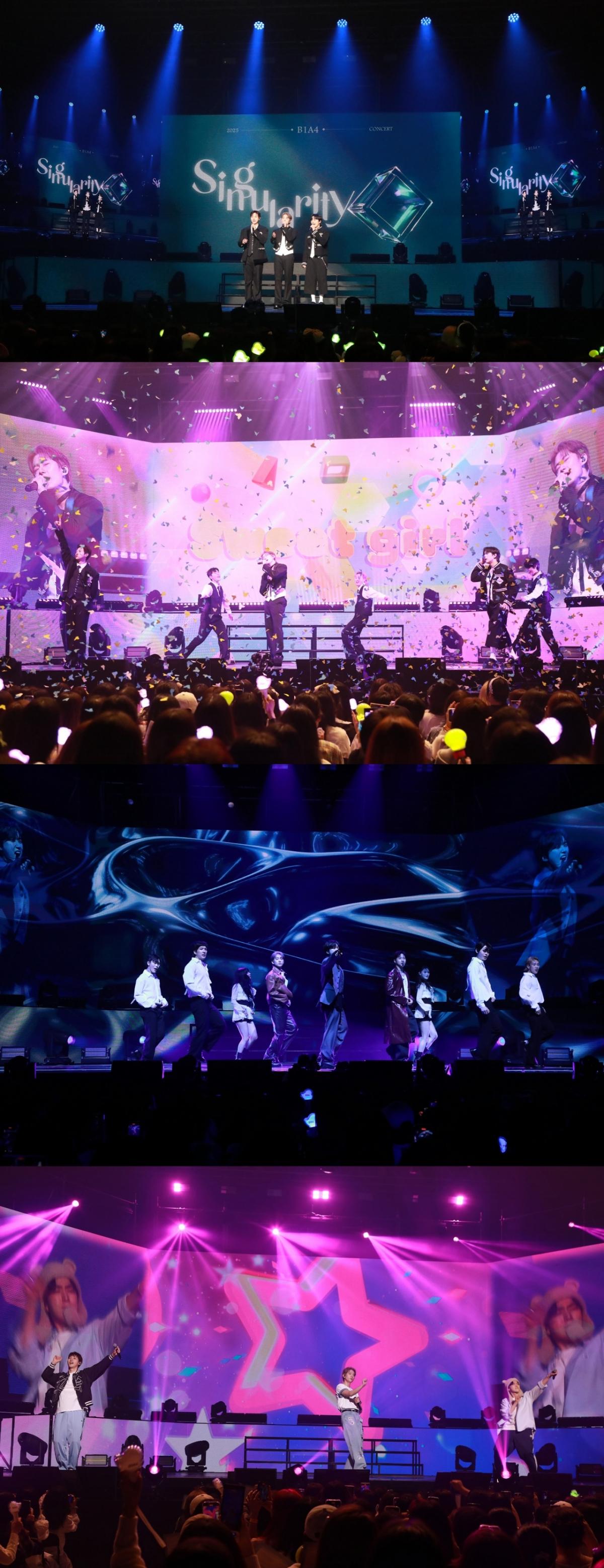 "100년이 지나도 그대로일 것"..B1A4, 데뷔 14주년 단콘 성공적 개최
