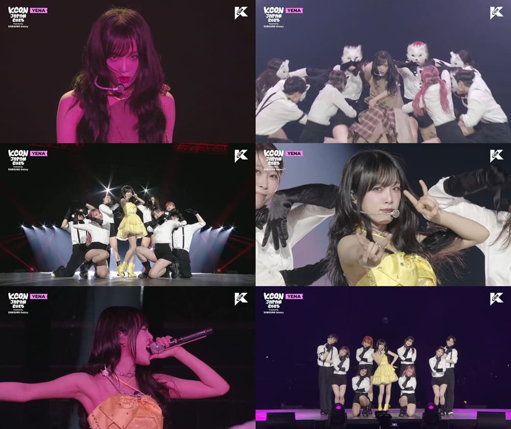 'KCON JAPAN 2025' 최예나, 러블리 비주얼+강렬 퍼포먼스 '팔색조'