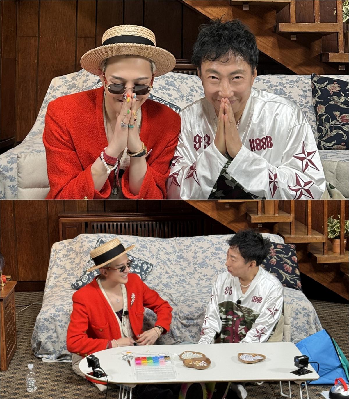 지드래곤, 10년 '무도' 의리 美쳤다..'정형돈→박명수 유튜브' 연속 등장