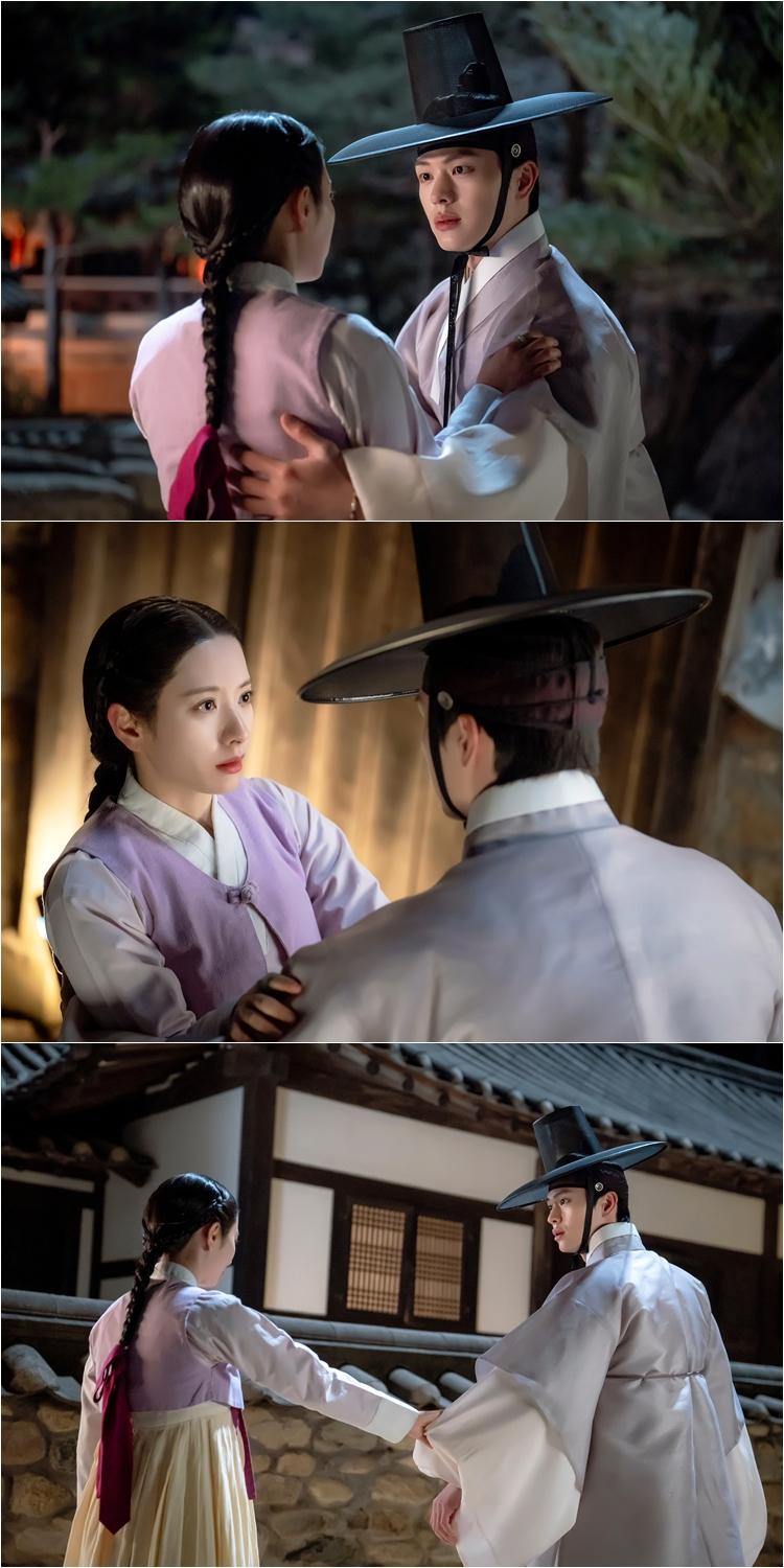 육성재♥김지연, 허리 덥석 피 끓는 로맨스 [귀궁]