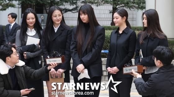 활동 중단? 법정서 더 뜨거운 뉴진스[★FOCUS]