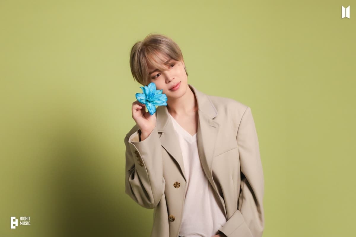 'D-6' 방탄소년단 지민 전역 기념 '지민블루밍가든' 조성