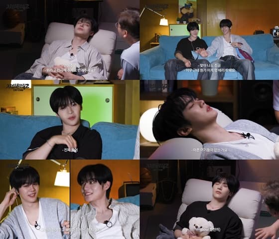 제로베이스원, 전생 체험 중 눈물.."평소 말투·분위기와 달라"