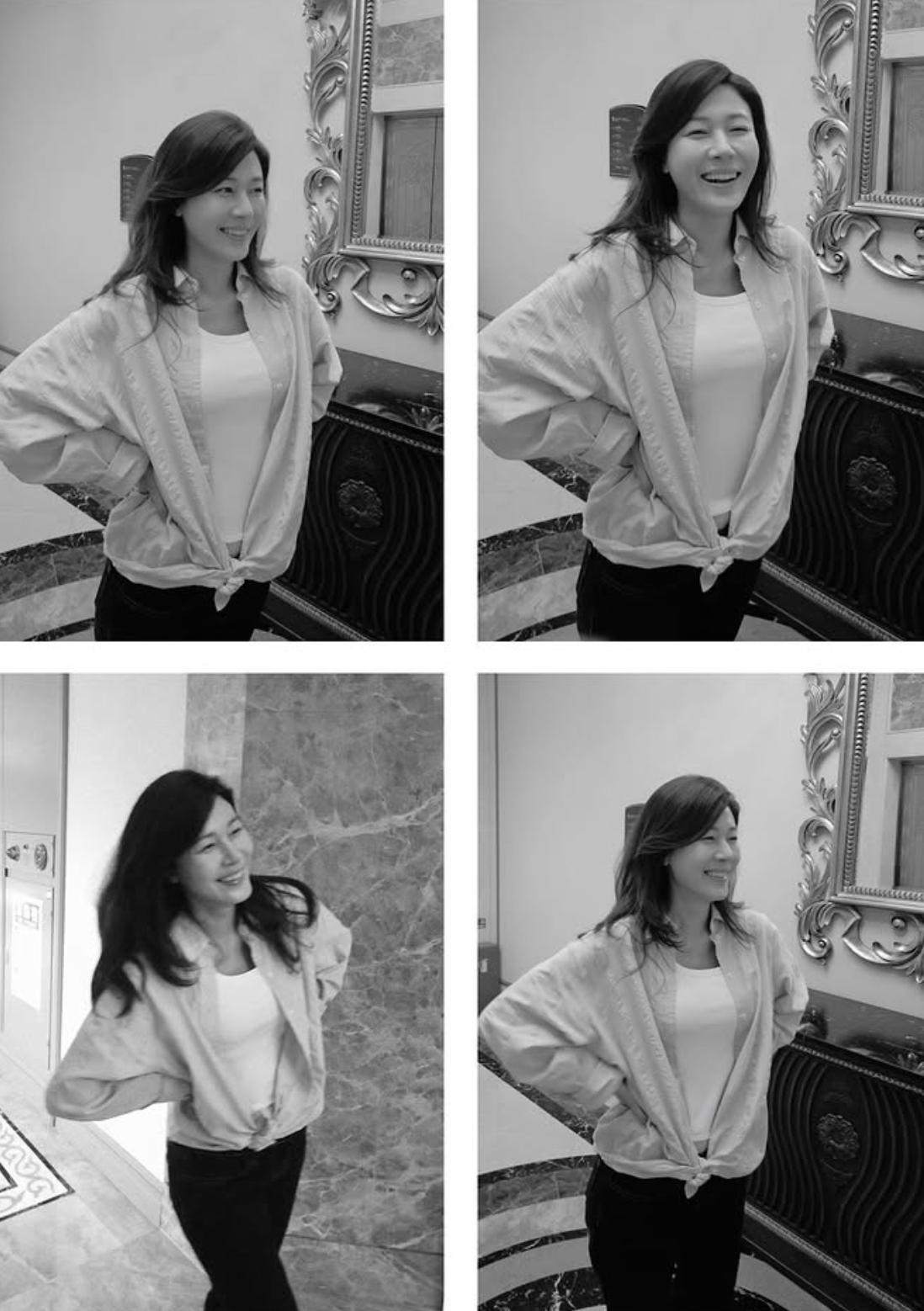 '47세' 김하늘, 초등학생 엄마 맞아?..여전한 청순 비주얼[스타IN★]