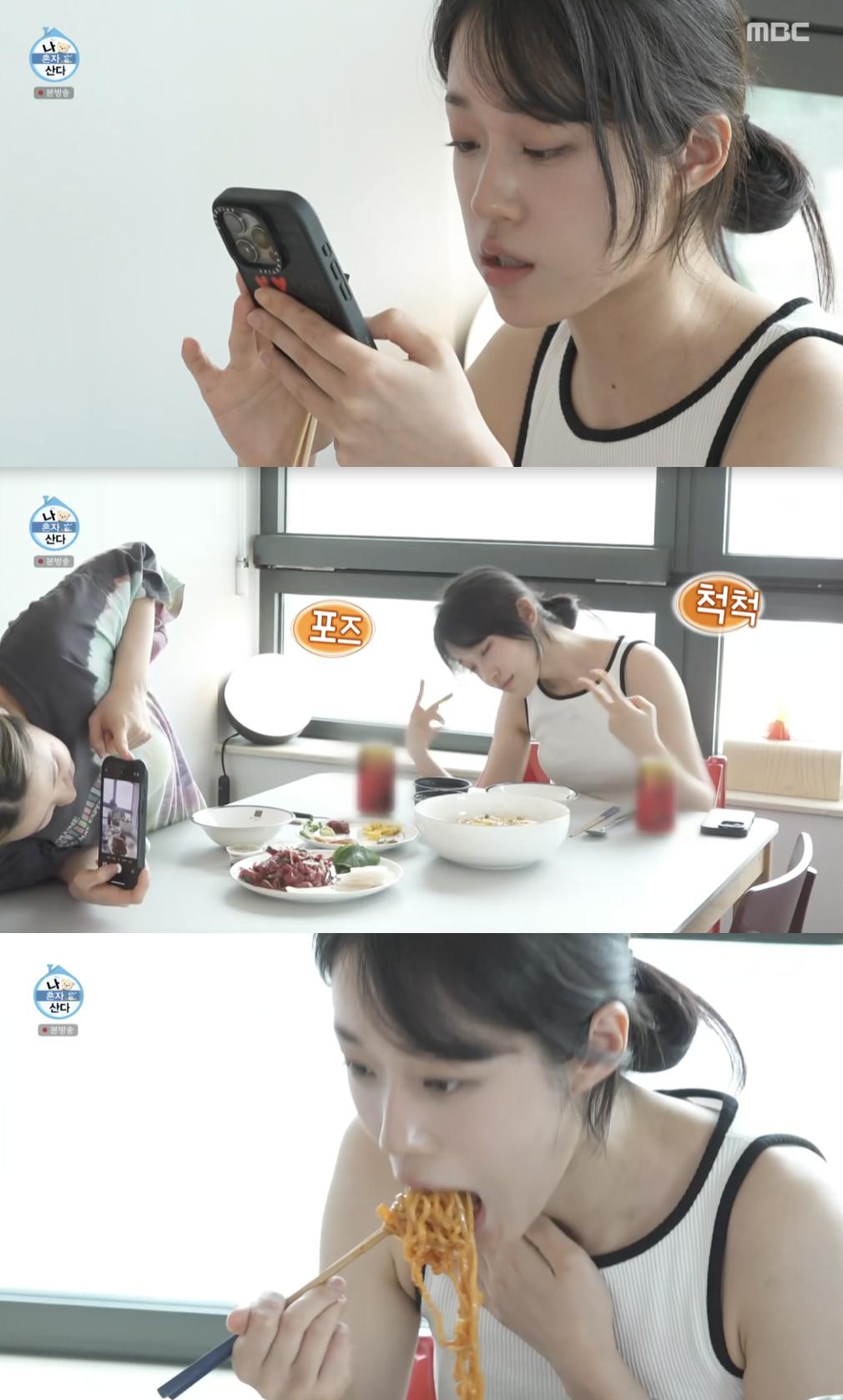 노윤서, '범접' 메가 크루 나온 이유 있었네..리정 "제일 친한 친구"[나혼산][★밤TView]