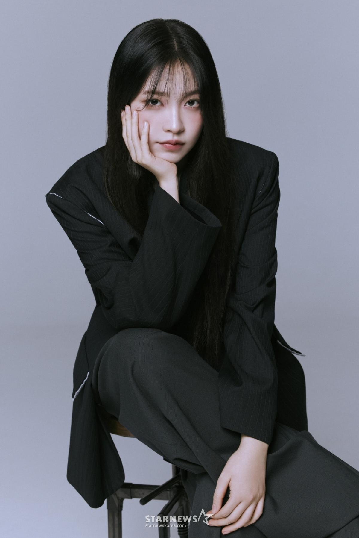 드라마 '청담국제고등학교 2'의 배우 김예림이 지난 5일 진행된 라운드 인터뷰를 위해 포즈를 취하고 있다. /사진제공=블리츠웨이엔터테인먼트 2025.08.06 /사진=김휘선 hwijpg@
