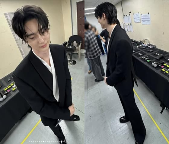 '190cm 대형견美' 변우석, 비율 파괴 'MZ샷'서도 살아남은 자