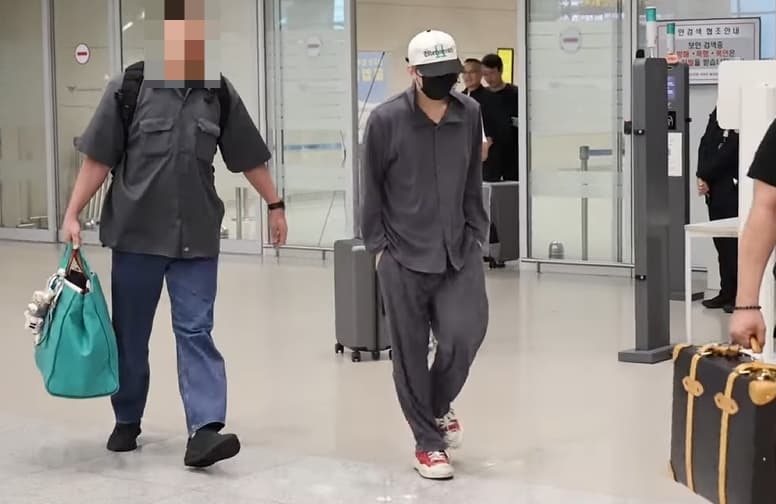 지드래곤 공항패션 알고보니..대한항공 1등석 파자마였네[스타이슈]