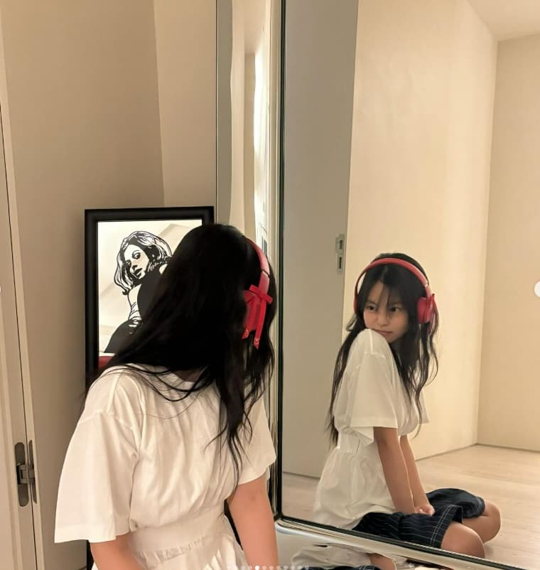 사진=제니 SNS
