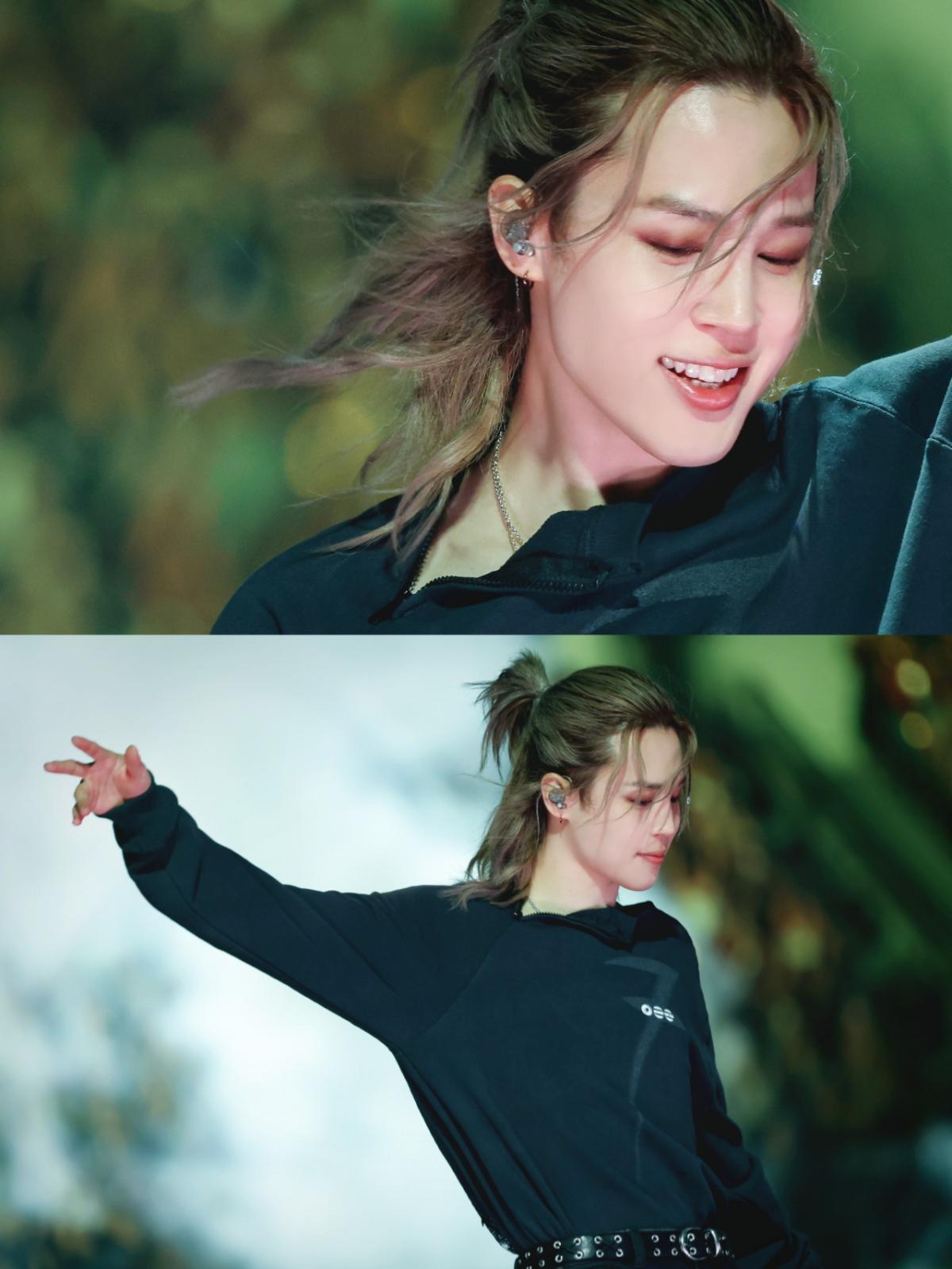 'the night's standout' LA 사로잡은 BTS 지민..손흥민 '찰칵' 세리머니