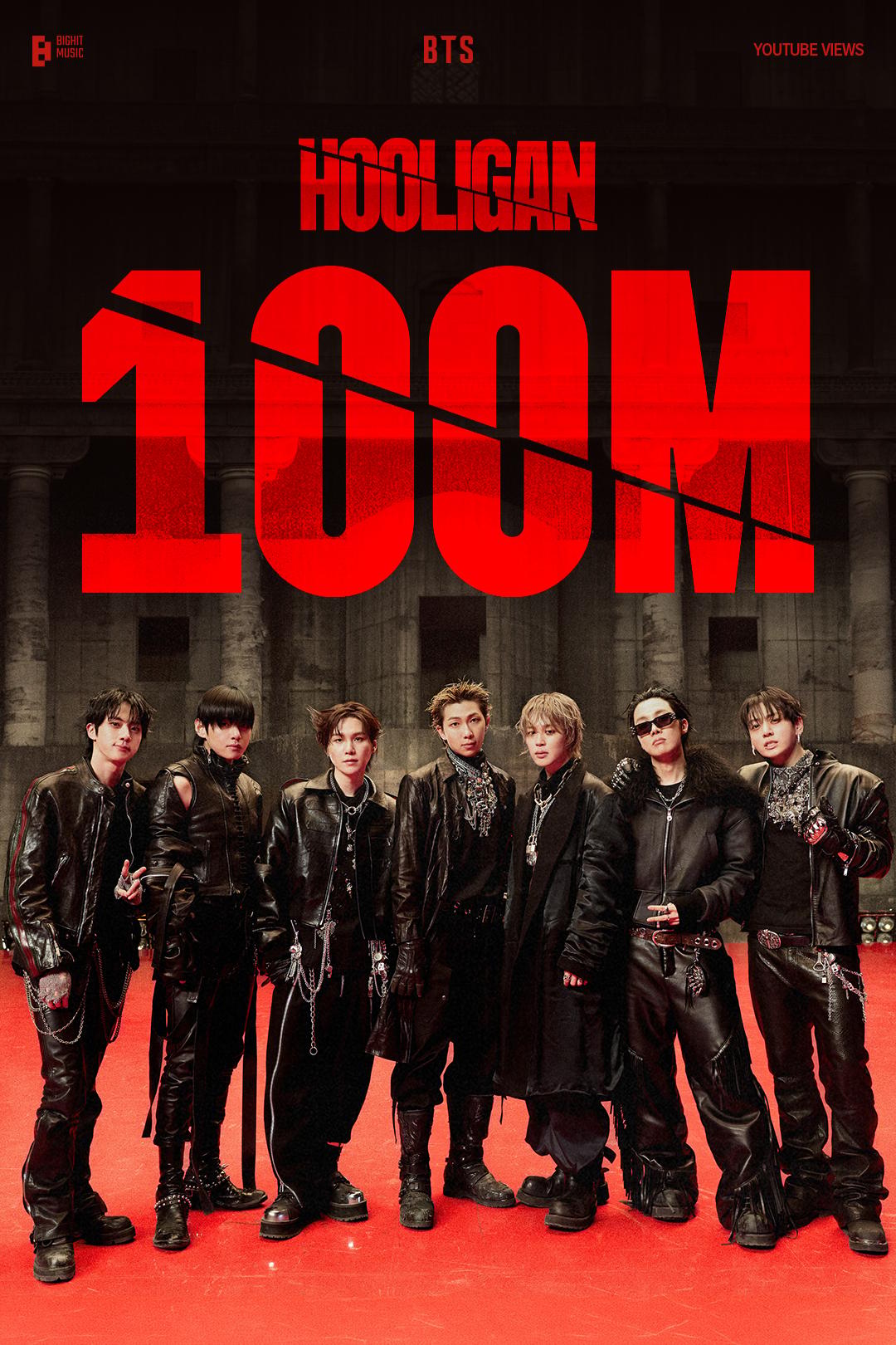 [공식]방탄소년단 'Hooligan' 뮤직비디오 1억뷰 돌파