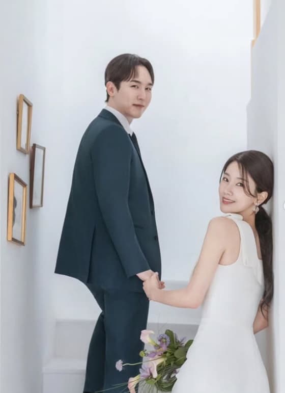정우철, 엄지민/사진=엄지민 SNS