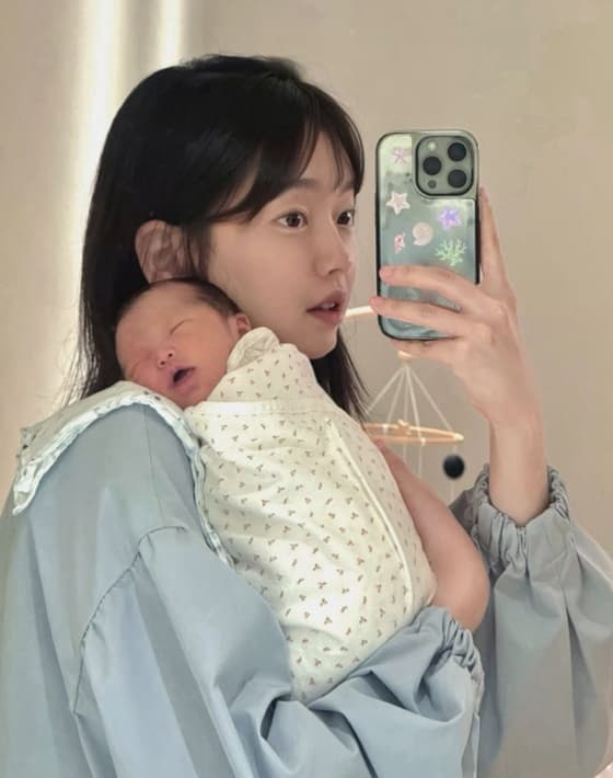 '수의사♥' 강아랑, 퇴사 후 엄마 됐다 "아기 태어났어요"..결혼 3년 만 기쁜 소식