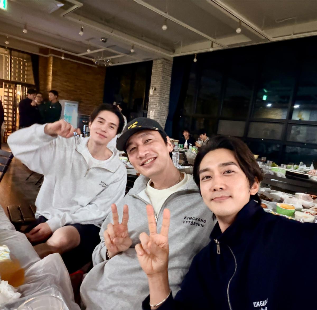 이동욱 이광수 송승헌 / 사진=송승헌 인스타그램