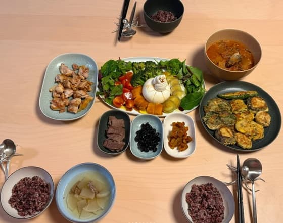 손예진 집밥/사진=손예진 SNS