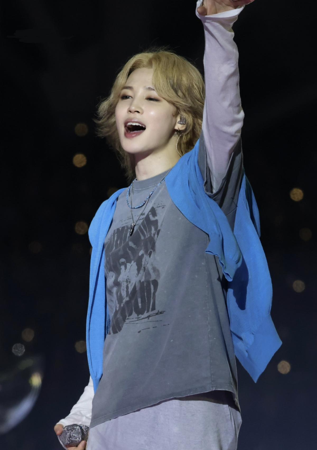 방탄소년단 지민, 아르헨티나서 '태양' 같이 빛났다..현재진행형 '짐토버'