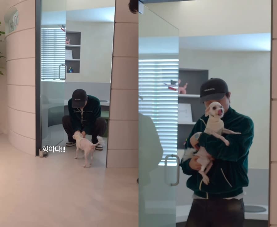 큰 수술 이겨냈다..'이솔이♥' 박성광, 심장병 투병 광복이 퇴원에 뭉클 [스타이슈]