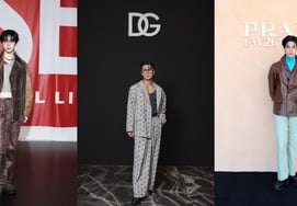 ATEEZ Yunho X Wooyoung X San, Milan Fashion Week "Hot"