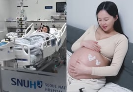 Oh Cho Hee sinh tuần thứ 34 tại phòng điều trị đặc biệt về xuất huyếtAnh em sinh đôi thì là Ni-kyu [Star Issue]