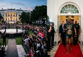 'GOAT'復帰の見込み、前例のない'超大型ホワイトハウスUFC'のリストが確定 "880億を注ぎ込む··· お金を稼ぐつもりはない"