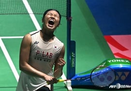 '破竹の34連勝' アン・セヨン、37分で台湾のリン・シャンティを捕まえ '全英オープン8強進出'··· 韓国、シングルス初の「2連覇」の歴史を刻む
