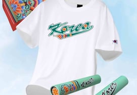 "哇，真漂亮"人气爆棚的代表队周边产品"又"出来了！ KBO X MU:DS 推出第二次丹青纹样系列