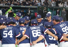[フォト] '日本戦の決意を固める' 韓国野球代表チーム