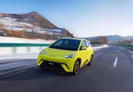 中国比亚迪海外销量首次超过内需销量