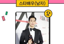 Kim Soo-hyun, 'Return Rumor', overwhelmingly ranked No. 1 in 男