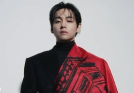 BTS V，赛琳还没参加时装秀呢 掌握SNS话题