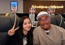 Choo Sung-hoon and BLACKPINK's Jisoo. What kind of combination is that? "A beautiful and cool person"