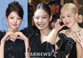 1st place IVE Wonyoung, 2nd place BLACKPINK JENNIE, 3rd place BLACKPINK ROSE.