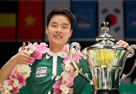 打造18岁世界冠军金英媛的"蒙面男子"的真实身份？ [济州现场采访]