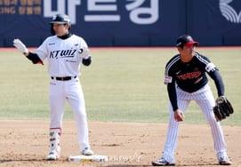 [Chụp ảnh] Xuất phát tốt quá!' Ryu Hyun-in đánh cú đúp