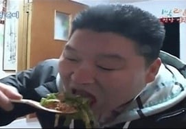 Напуганный бибимбап в Канхо-донге, оказалось, что это не «Бомдон»"Ледяная капуста". [человек.]