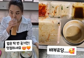 'Mina's sister-in-law' Suzy, was she conscious of the controversy over food waste.."I'm full" will be released [Star Issue]