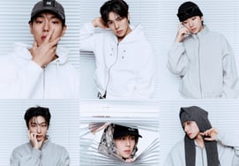 "Съемки перед поступления в армию I.M.."MONSTA X выпустили концептуальное фото в США в апреле